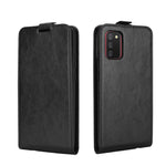 Per Samsung Galaxy A02s R64 Texture Custodia protettiva in pelle a vibrazione verticale singola con slot per schede e cornice per foto, For Galaxy A02s (EU Version)