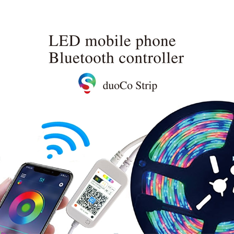 WiFi Smart 4 Pin RGB LED Strip Light Controller APP Remote Voice Control Funziona con Alexa Echo, 5-24V, WiFi 40-keys Controller, WiFi 24-keys Controller
