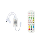 WiFi Smart 4 Pin RGB LED Strip Light Controller APP Remote Voice Control Funziona con Alexa Echo, 5-24V, WiFi 40-keys Controller, WiFi 24-keys Controller