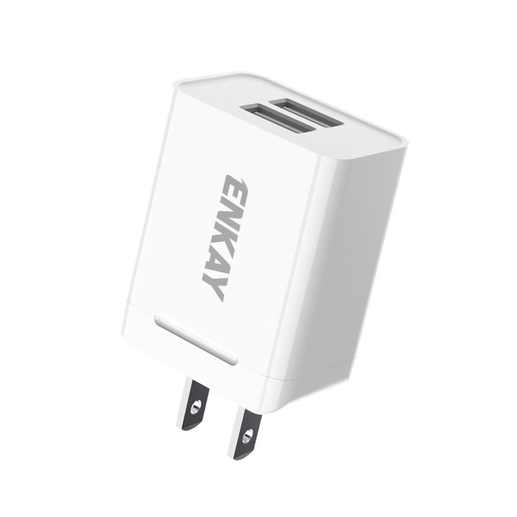 Adattatore USB doppio 10,5W 2,1A con presa americana