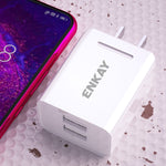 Adattatore USB doppio 10,5W 2,1A con presa americana