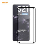 Per Samsung Galaxy S30 ENKAY Hat-Prince Full Glue 0.26mm 9H 2.5D Vetro temperato Copertura completa Supporto pellicola Sblocco impronte digitali, For Samsung Galaxy S21 5G (1 PC), 2pcsFor Samsung Galaxy S21 5G (2pcs), For Samsung Galaxy S21 5G (5pcs)  ...