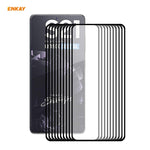 Per Samsung Galaxy S30 ENKAY Hat-Prince Full Glue 0.26mm 9H 2.5D Vetro temperato Copertura completa Supporto pellicola Sblocco impronte digitali, For Samsung Galaxy S21 5G (1 PC), 2pcsFor Samsung Galaxy S21 5G (2pcs), For Samsung Galaxy S21 5G (5pcs)  ...