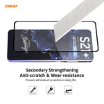 Per Samsung Galaxy S30 + ENKAY Hat-Prince Full Glue 0.26mm 9H 2.5D Vetro temperato Copertura completa Supporto pellicola Sblocco impronte digitali, 1pc, 2pcs, 5pcs, 10pcs
