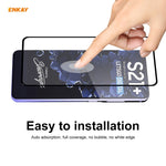 Per Samsung Galaxy S30 + ENKAY Hat-Prince Full Glue 0.26mm 9H 2.5D Vetro temperato Copertura completa Supporto pellicola Sblocco impronte digitali, 1pc, 2pcs, 5pcs, 10pcs