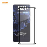 Per Samsung Galaxy S30 + ENKAY Hat-Prince Full Glue 0.26mm 9H 2.5D Vetro temperato Copertura completa Supporto pellicola Sblocco impronte digitali, 1pc, 2pcs, 5pcs, 10pcs