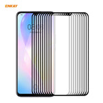 10 PZ ENKAY Hat-Prince Full Glue 0.26mm 9H 2.5D Pellicola a copertura totale in vetro temperato, For Huawei Nova 8 SE, For Samsung Galaxy A12, For OnePlus Nord N10 5G, For OnePlus Nord N100
