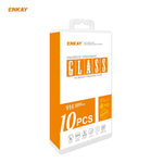 10 PZ ENKAY Hat-Prince Full Glue 0.26mm 9H 2.5D Pellicola a copertura totale in vetro temperato, For Huawei Nova 8 SE, For Samsung Galaxy A12, For OnePlus Nord N10 5G, For OnePlus Nord N100