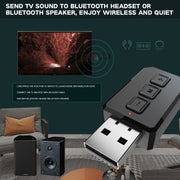 Adattatore audio Bluetooth USB RT02