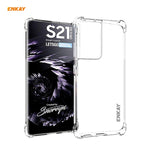 Hat-Prince ENKAY Custodia antiurto in TPU trasparente Custodia morbida antiscivolo, For Samsung Galaxy S21 5G, For Samsung Galaxy S21+ 5G, For Samsung Galaxy S21 Ultra 5G