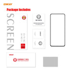 ENKAY Hat-Prince Protezione anticaduta per pellicola a schermo intero in vetro temperato con colla piena anti-caduta, For Motorola Moto G9 Plus, For Motorola Moto G9 / G9 Play, For Samsung Galaxy A12, For Xiaomi Mi 10T 5G
