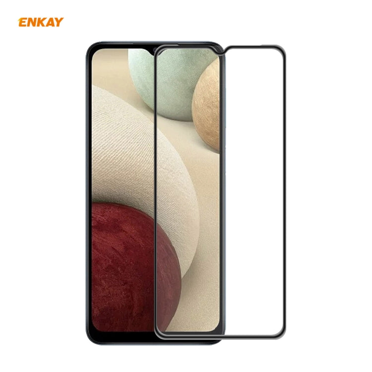 ENKAY Hat-Prince Protezione anticaduta per pellicola a schermo intero in vetro temperato con colla piena anti-caduta, For Motorola Moto G9 Plus, For Motorola Moto G9 / G9 Play, For Samsung Galaxy A12, For Xiaomi Mi 10T 5G
