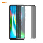 5 PZ ENKAY Hat-Prince Anti-drop Full Glue Vetro temperato Pellicola a schermo intero Protezione anti-caduta, For Motorola Moto G9 Plus, For Motorola Moto G9 / G9 Play, For Samsung Galaxy A12, For Xiaomi Mi 10T 5G
