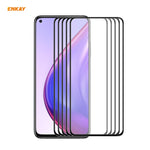 5 PZ ENKAY Hat-Prince Anti-drop Full Glue Vetro temperato Pellicola a schermo intero Protezione anti-caduta, For Motorola Moto G9 Plus, For Motorola Moto G9 / G9 Play, For Samsung Galaxy A12, For Xiaomi Mi 10T 5G