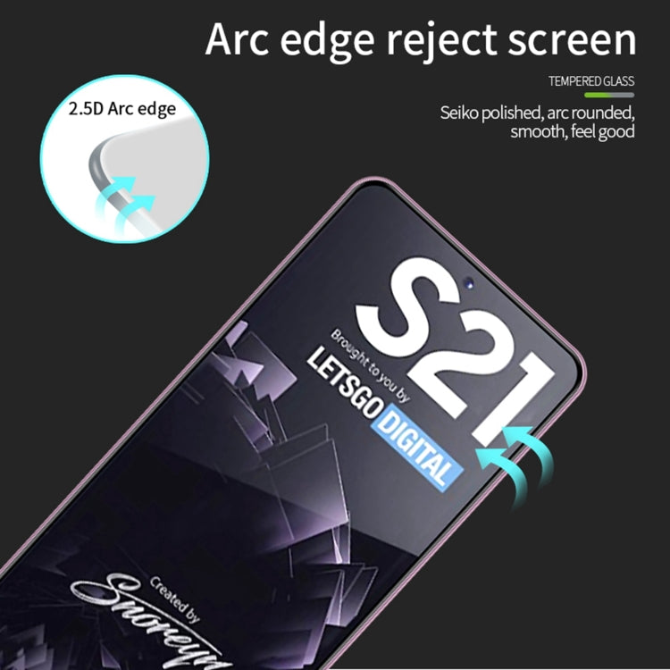 Pellicola in vetro temperato a schermo intero PINWUYO 9H 2.5D, For Samsung Galaxy S21 5G, For ViVO Y52s, For Samsung Galaxy S21+ 5G, For OnePlus 8T, For Samsung Galaxy A52, For Samsung Galaxy A72, For OPPO Reno5