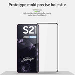Pellicola in vetro temperato a schermo intero PINWUYO 9H 2.5D, For Samsung Galaxy S21 5G, For ViVO Y52s, For Samsung Galaxy S21+ 5G, For OnePlus 8T, For Samsung Galaxy A52, For Samsung Galaxy A72, For OPPO Reno5
