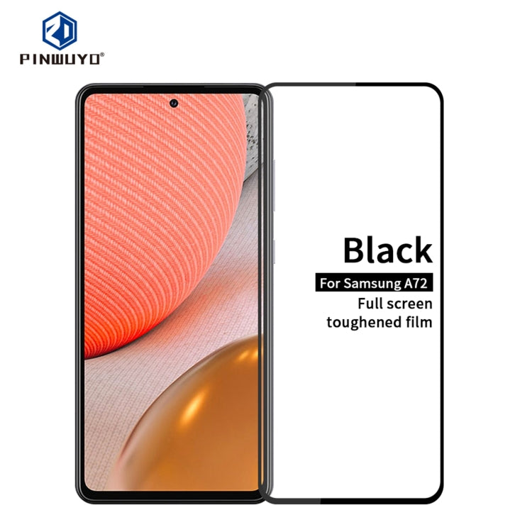 Pellicola in vetro temperato a schermo intero PINWUYO 9H 2.5D, For Samsung Galaxy S21 5G, For ViVO Y52s, For Samsung Galaxy S21+ 5G, For OnePlus 8T, For Samsung Galaxy A52, For Samsung Galaxy A72, For OPPO Reno5