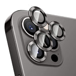 Per iPhone 12 Pro ENKAY Hat-Prince in lega di alluminio + copriobiettivo per fotocamera in vetro temperato
