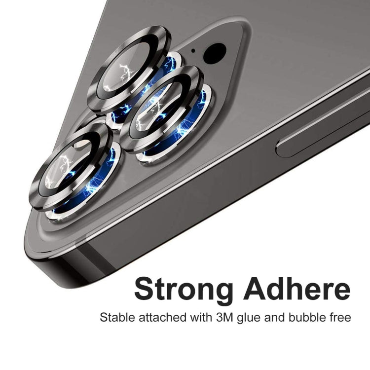 Per iPhone 12 Pro ENKAY Hat-Prince in lega di alluminio + copriobiettivo per fotocamera in vetro temperato