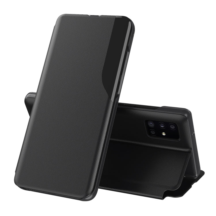 Display Laterale Custodia in Pelle Flip Orizzontale Magnetica Antiurto con Supporto, For Samsung Galaxy S21 5G, For Samsung Galaxy S21+ 5G, For Samsung Galaxy S21 Ultra 5G, For Samsung Galaxy A12