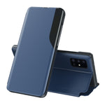 Display Laterale Custodia in Pelle Flip Orizzontale Magnetica Antiurto con Supporto, For Samsung Galaxy S21 5G, For Samsung Galaxy S21+ 5G, For Samsung Galaxy S21 Ultra 5G, For Samsung Galaxy A12
