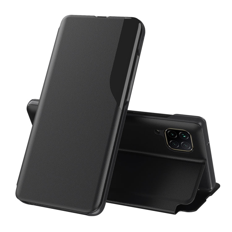 Display Laterale Custodia in Pelle Flip Orizzontale Magnetica Antiurto con Supporto, For Samsung Galaxy S21 5G, For Samsung Galaxy S21+ 5G, For Samsung Galaxy S21 Ultra 5G, For Samsung Galaxy A12