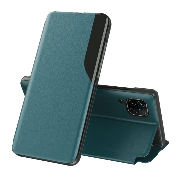 Display Laterale Custodia in Pelle Flip Orizzontale Magnetica Antiurto con Supporto, For Samsung Galaxy S21 5G, For Samsung Galaxy S21+ 5G, For Samsung Galaxy S21 Ultra 5G, For Samsung Galaxy A12
