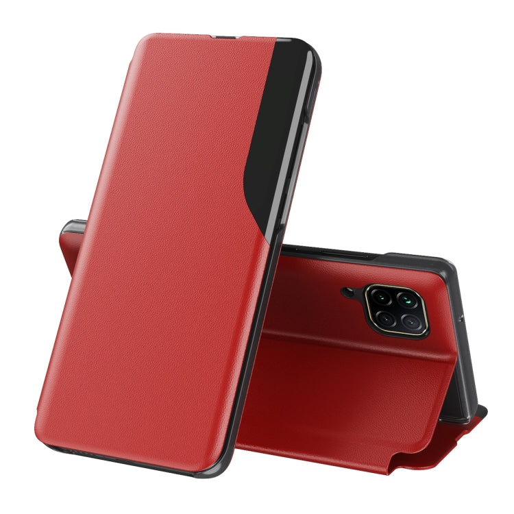 Display Laterale Custodia in Pelle Flip Orizzontale Magnetica Antiurto con Supporto, For Samsung Galaxy S21 5G, For Samsung Galaxy S21+ 5G, For Samsung Galaxy S21 Ultra 5G, For Samsung Galaxy A12