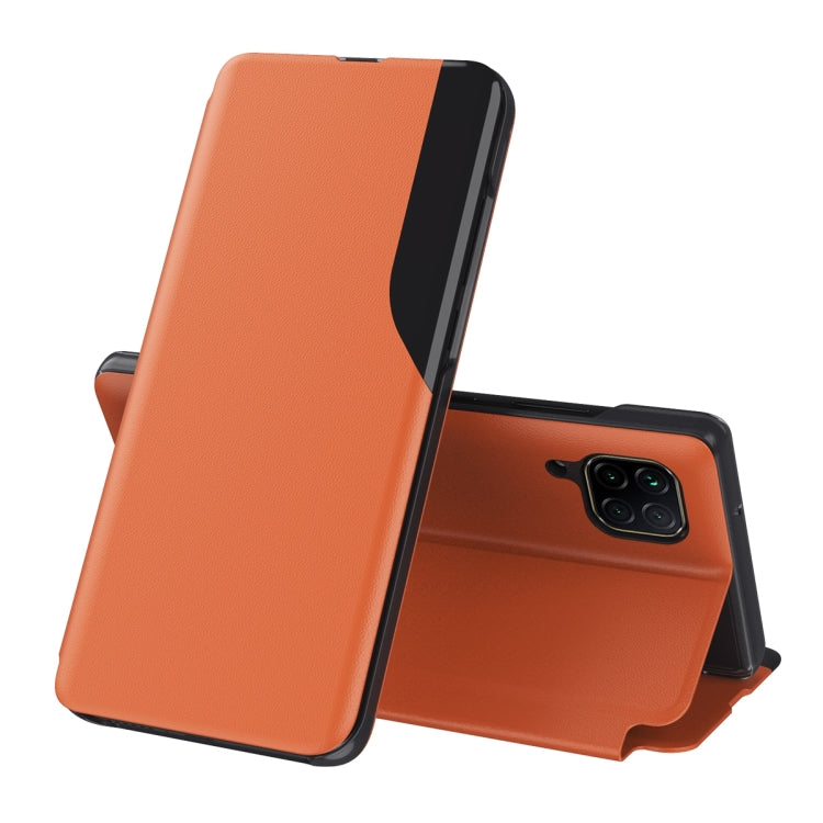 Display Laterale Custodia in Pelle Flip Orizzontale Magnetica Antiurto con Supporto, For Samsung Galaxy S21 5G, For Samsung Galaxy S21+ 5G, For Samsung Galaxy S21 Ultra 5G, For Samsung Galaxy A12