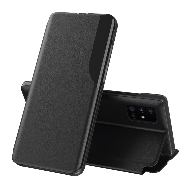 Display Laterale Custodia in Pelle Flip Orizzontale Magnetica Antiurto con Supporto, For Samsung Galaxy A32 5G, For Samsung Galaxy A52 5G