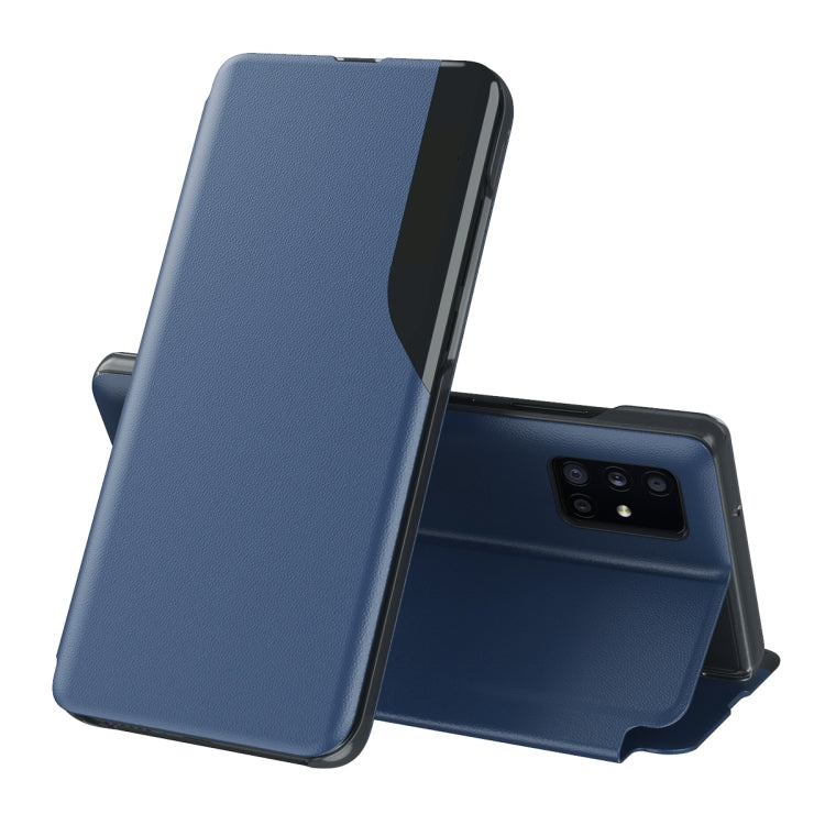 Display Laterale Custodia in Pelle Flip Orizzontale Magnetica Antiurto con Supporto, For Samsung Galaxy A32 5G, For Samsung Galaxy A52 5G