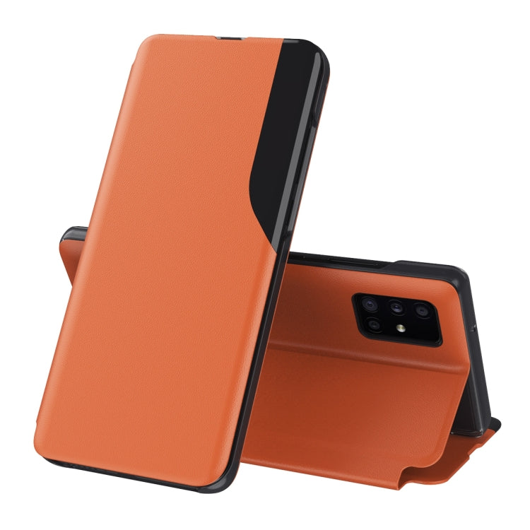 Display Laterale Custodia in Pelle Flip Orizzontale Magnetica Antiurto con Supporto, For Samsung Galaxy A32 5G, For Samsung Galaxy A52 5G