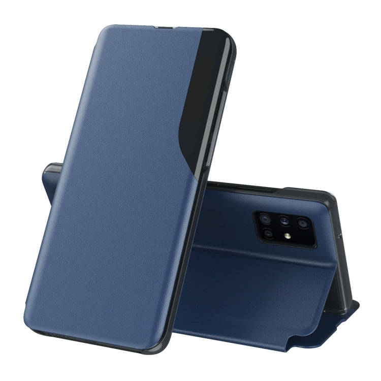 Display Laterale Custodia in Pelle Flip Orizzontale Magnetica Antiurto con Supporto, For Samsung Galaxy A32 5G, For Samsung Galaxy A52 5G