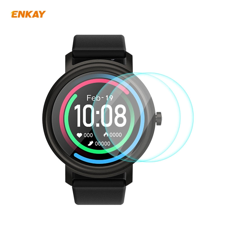 Per Xiaomi Mibro Air ENKAY Hat-Prince 0.2mm 9H 2.15D Pellicola in vetro temperato con bordo curvo, 1 PCS, 2 PCS, 5 PCS, 10 PCS