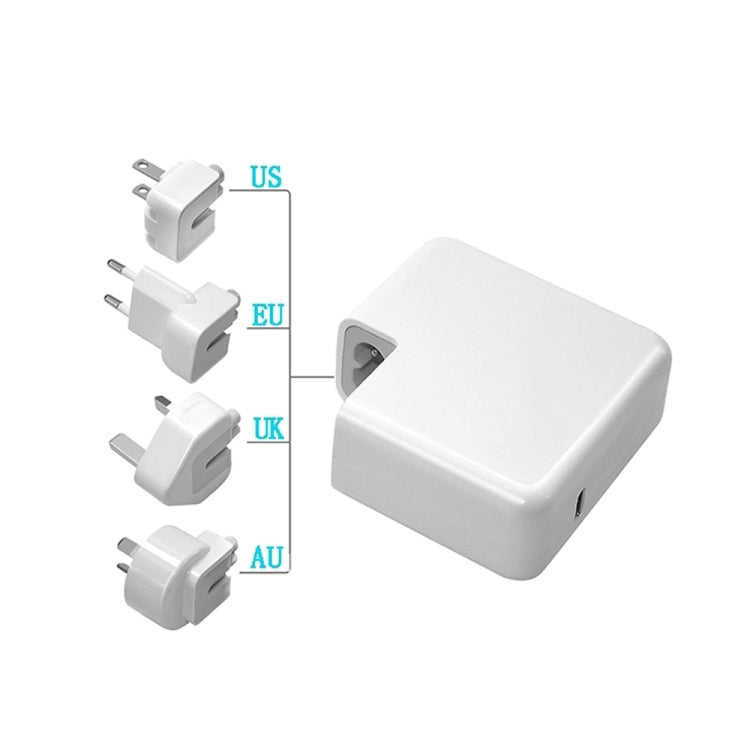 PD-96W 96W PD USB-C / Type-C Alimentatore per laptop per MacBook Pro 16 pollici (A2141), EU Plug, US Plug, UK Plug, AU Plug