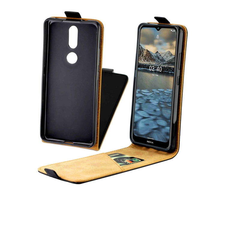 Custodia in pelle TPU verticale stile business con slot per schede, For Nokia2.4, For Nokia3.4, For Samsung Galaxy S20 FE, For Samsung Galaxy A42(5G)