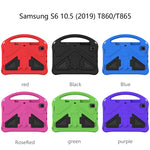Guscio protettivo piatto anti caduta in EVA con supporto, For Galaxy Tab S6 T860/T865