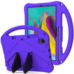 Guscio protettivo piatto anti caduta in EVA con supporto, For Galaxy Tab S5e T720/T725