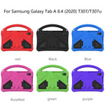 Guscio protettivo piatto anti caduta in EVA con supporto, For Galaxy Tab A 8.4 (2020) T307