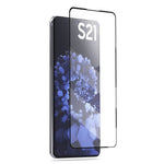 mocolo 0.33mm 9H 2.5D Full Glue Pellicola in vetro temperato, supporto sblocco impronte digitali, For Samsung Galaxy S21 5G, For Samsung Galaxy S21+ 5G