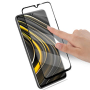 Per Xiaomi Mi Poco M3 mocolo 0.33mm 9H 2.5D Pellicola in vetro temperato con colla completa, For Xiaomi Mi Poco M3