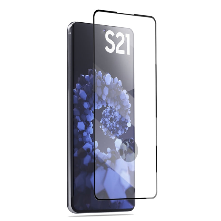 mocolo 0,33 mm 9H Pellicola in vetro temperato curvo a schermo intero 3D, supporto per sblocco delle impronte digitali, For Samsung Galaxy S21 / S30, For Samsung Galaxy S21+ / S30+, For Samsung Galaxy S21 Ultra/ S30 Ultra