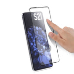 mocolo 0,33 mm 9H Pellicola in vetro temperato curvo a schermo intero 3D, supporto per sblocco delle impronte digitali, For Samsung Galaxy S21 / S30, For Samsung Galaxy S21+ / S30+, For Samsung Galaxy S21 Ultra/ S30 Ultra