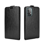 Per Samsung Galaxy A52 5G R64 Texture Custodia protettiva in pelle a vibrazione verticale singola con slot per schede e cornice per foto, For Galaxy A52 5G