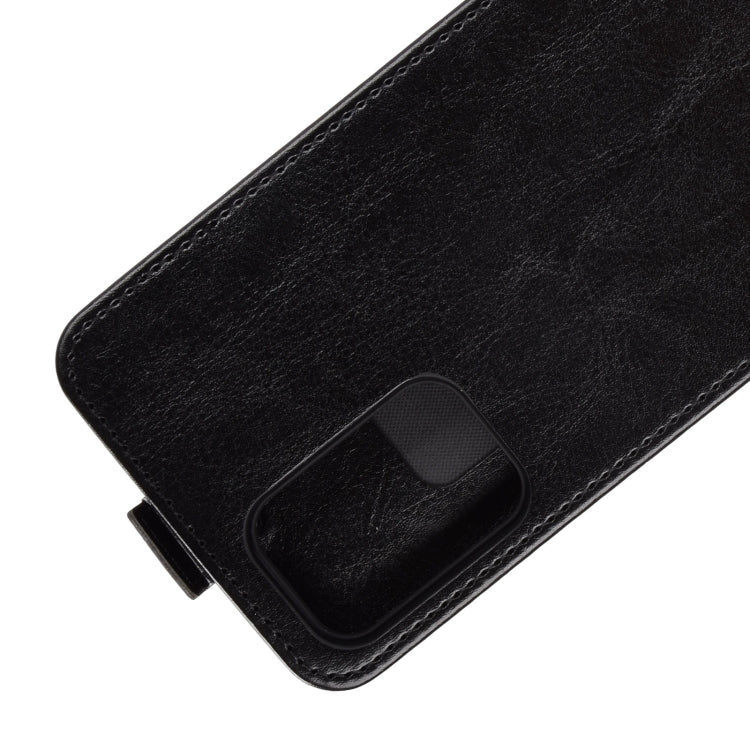 Per Samsung Galaxy A52 5G R64 Texture Custodia protettiva in pelle a vibrazione verticale singola con slot per schede e cornice per foto, For Galaxy A52 5G