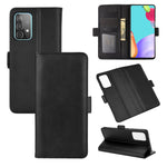 Per Samsung Galaxy A52 5G Custodia in pelle a vibrazione orizzontale con fibbia magnetica a doppio lato con supporto e slot per carte e portafoglio, For Galaxy A52 5G