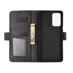 Per Samsung Galaxy A52 5G Custodia in pelle a vibrazione orizzontale con fibbia magnetica a doppio lato con supporto e slot per carte e portafoglio, For Galaxy A52 5G