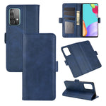 Per Samsung Galaxy A52 5G Custodia in pelle a vibrazione orizzontale con fibbia magnetica a doppio lato con supporto e slot per carte e portafoglio, For Galaxy A52 5G