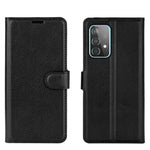 Per Samsung Galaxy A52 5G Litchi Texture Custodia protettiva a vibrazione orizzontale con supporto e slot per schede e portafoglio, For Galaxy A52 5G