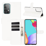 Per Samsung Galaxy A52 5G Litchi Texture Custodia protettiva a vibrazione orizzontale con supporto e slot per schede e portafoglio, For Galaxy A52 5G